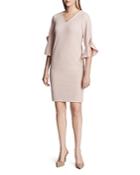Calvin Klein Ruffle-sleeve Dress