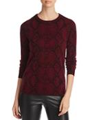 C By Bloomingdale's Snake Print Cashmere Sweater - 100% Exclusive