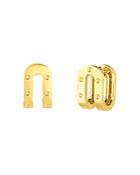 Roberto Coin 18k Yellow Gold Pois Moi Double Symphony Hoop Earrings