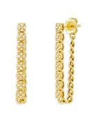 Bloomingdale's Diamond Linear Drop Earrings In 14k Yellow Gold, 0.20 Ct. T.w. - 100% Exclusive