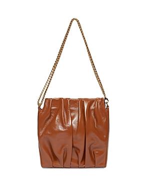 Elleme Vague Square Leather Convertible Crossbody