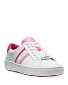 Michael Michael Kors Women's Irving Striped Lace Up Sneakers