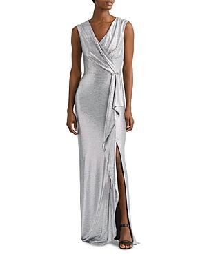 Lauren Ralph Lauren Ruffled Column Gown
