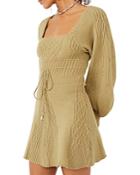 Free People Emmaline Sweater Mini Dress