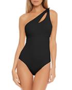 Becca By Rebecca Virtue Color Code Asymmetrical One Piece Swimsuit