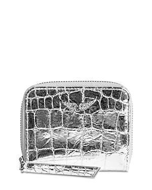 Zadig & Voltaire Mini Leather Card Holder Pouch