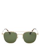 Oliver Peoples Men's Brow Bar Aviator Sunglasses, 49mm