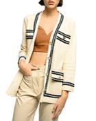 Pinko Footing Braid Trimmed Cardigan
