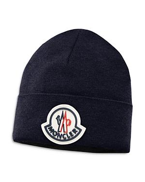 Moncler Wool Logo Patch Beanie