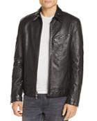 John Varvatos Star Usa Zip-front Leather Jacket - 100% Exclusive