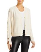 Lafayette 148 New York Cable Sleeve Cardigan