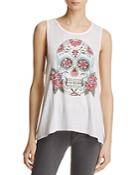 Chaser Flounce Skull Muscle Tank