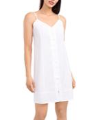 Vince Camuto Button Down Sleeveless Dress