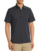 Theory Irving Witan Slim Fit Short Sleeve Button-down Shirt