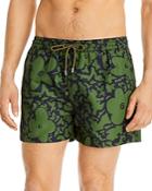 Ps Paul Smith Floral Camo Print Regular Fit Drawstring Shorts