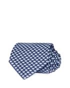 Salvatore Ferragamo Crab Print Silk Classic Tie