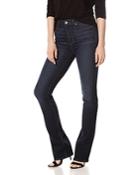 Paige Manhattan Bootcut High-rise Jeans In Gardena