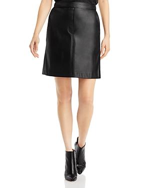 Boss Veruna Faux Leather Skirt