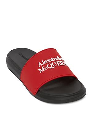 Alexander Mcqueen Men's Logo Sandals