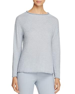Armani Collezioni Roll-neck Waffle-knit Sweater