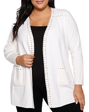 Belldini Plus Embellished Cardigan