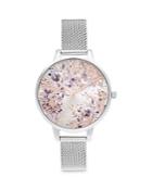 Olivia Burton Abstract Floral Bracelet Watch, 34mm