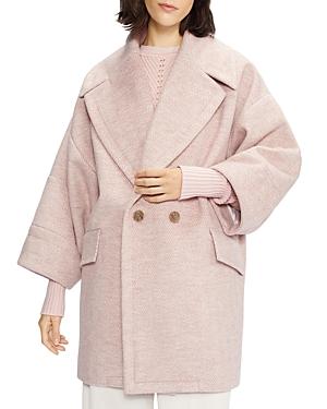 Ted Baker Oversized Herringbone Cocoon Coat
