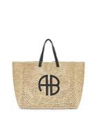 Anine Bing Rio Logo Beach Tote