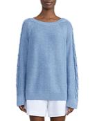 Lafayette 148 New York Cable Sleeve Sweater