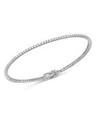 Bloomingdale's Diamond Delicate Stackable Tennis Bracelet In 14k White Gold, 1.0 Ct. T.w. - 100% Exclusive