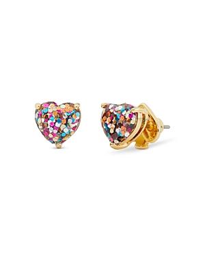 Kate Spade New York My Love Sparkle Heart Stud Earrings
