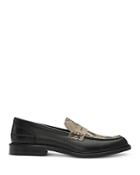 Vinny's Men's Townee Two-tone Penny Loafers