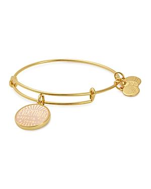 Alex And Ani Words Are Power Expandable Wire Bangle