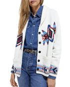 The Kooples Embroidered Cardigan