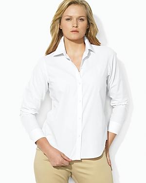 Lauren Ralph Lauren Plus Non Iron Dress Shirt