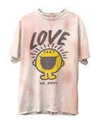 Junk Food Mr. Happy Love Tie Dye Tee