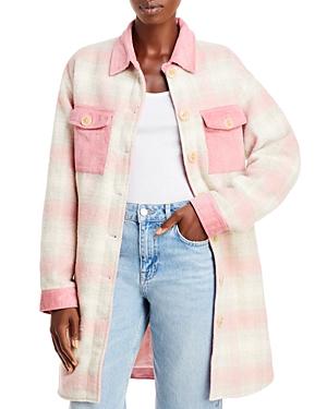 Aqua Plaid Shirt Coat - 100% Exclusive