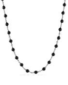 David Yurman Spiritual Beads Rosary Necklace In Black Onyx