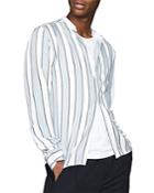Reiss Chince Striped Regular Fit Button Down Shirt