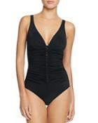 Profile By Gottex Waterfall D Cup One Piece Swimsuit