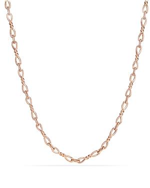 David Yurman Continuance Necklace In 18k Rose Gold