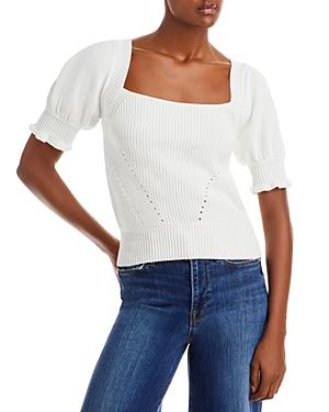 French Connection Caballo Mozart Puff Sleeve Sweater