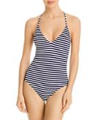 Splendid Never Enough Striped One-piece Swimsuit