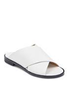Marc Fisher Ltd. Idinia Leather Slide Sandals