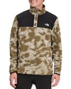 The North Face Glacier Snap Neck Camo Print Sweatshirt