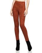 Bcbgeneration Seamed Faux Suede Skinny Pants