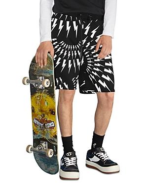 Neil Barrett Crazy Bolts Sweat Shorts