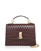 Bally Lyla Quilted Leather Satchel