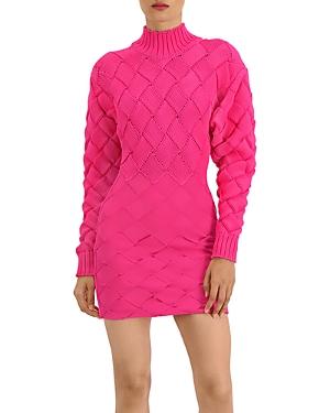 Herve Leger Chunky Weave & Bandage Mini Dress