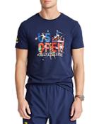 Polo Ralph Lauren Us Open Custom Slim Fit Graphic T-shirt